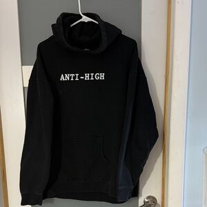 American Vintage Men's Black Hoodie